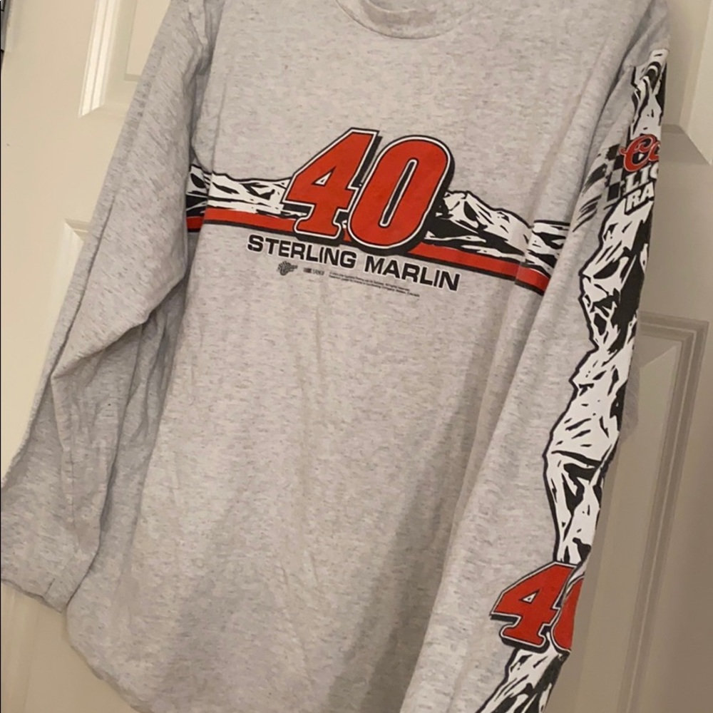 Sterling marlin vintage long sleeve tee